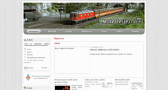 Desktop Screenshot of malezeljeznice.net